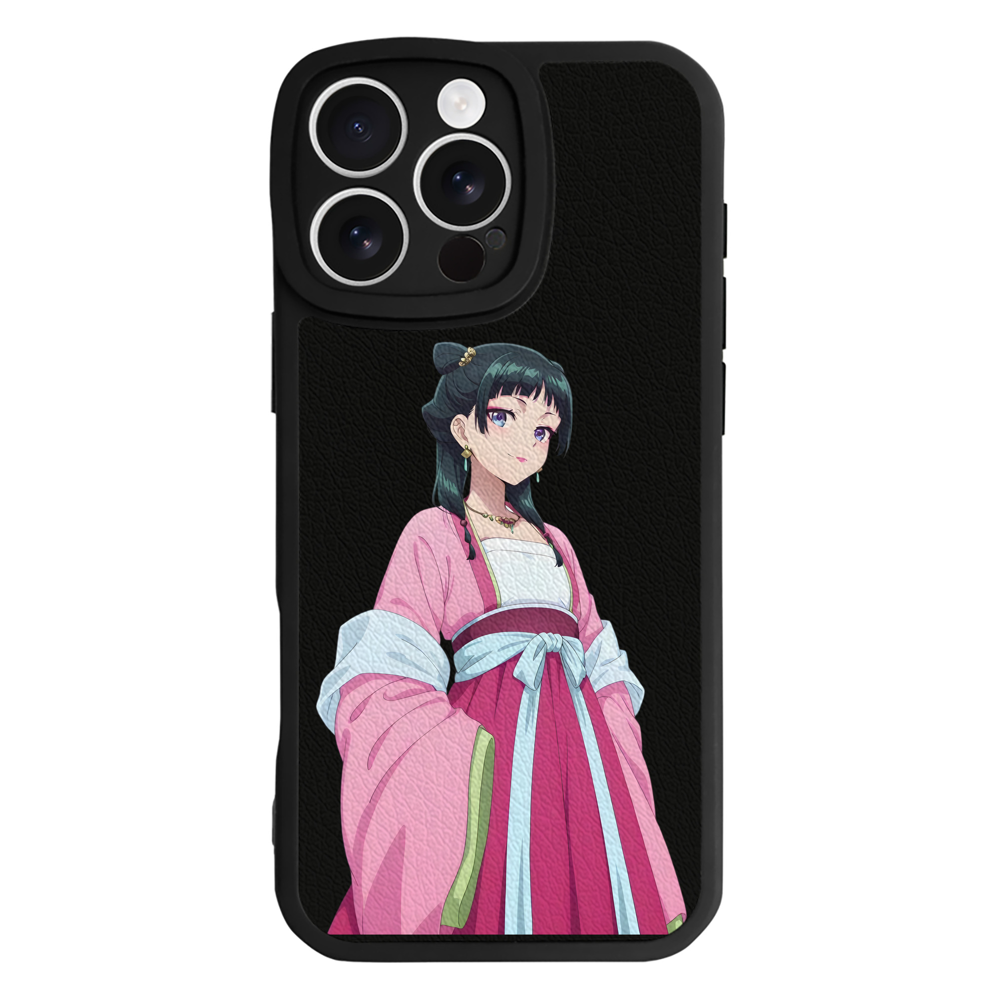 薬屋のひとりごと The Apothecary Diaries 【iPhone 16シリーズ対応】シリコンスマホケース（レザー調） 材質：シリコン
